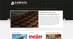 Desktop Screenshot of karpata.com